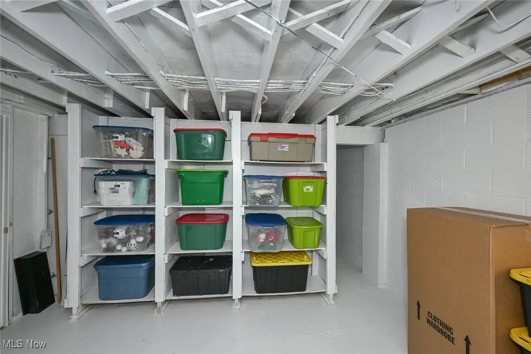 View of storage