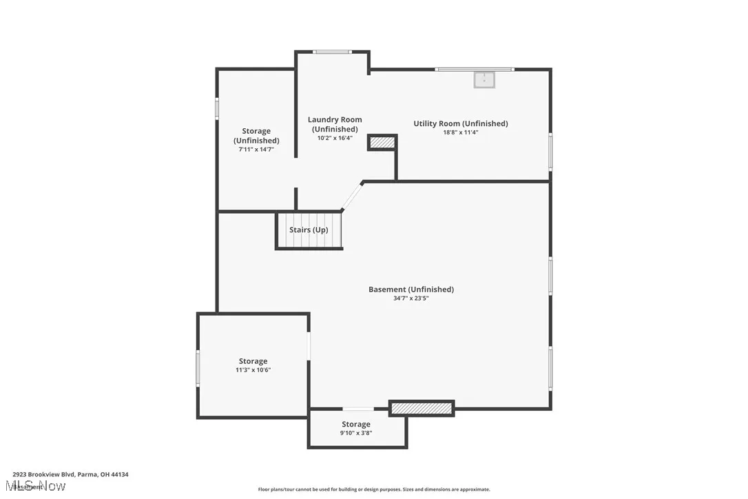 View of room layout