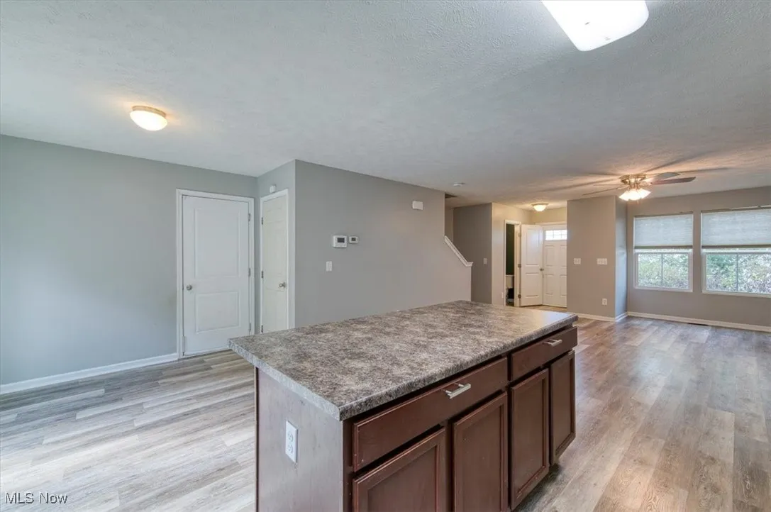 View from Kitchen to Living Room