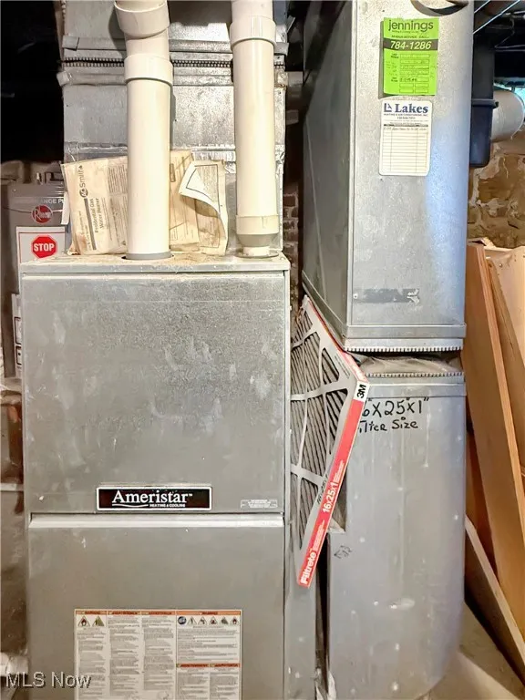 Utilities featuring heating unit