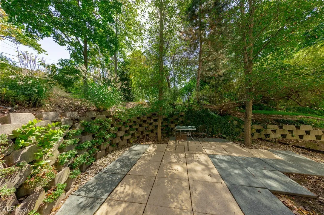 View of patio