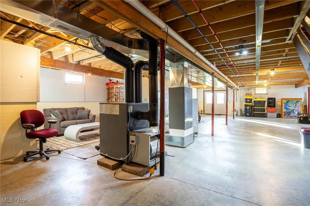 View of basement