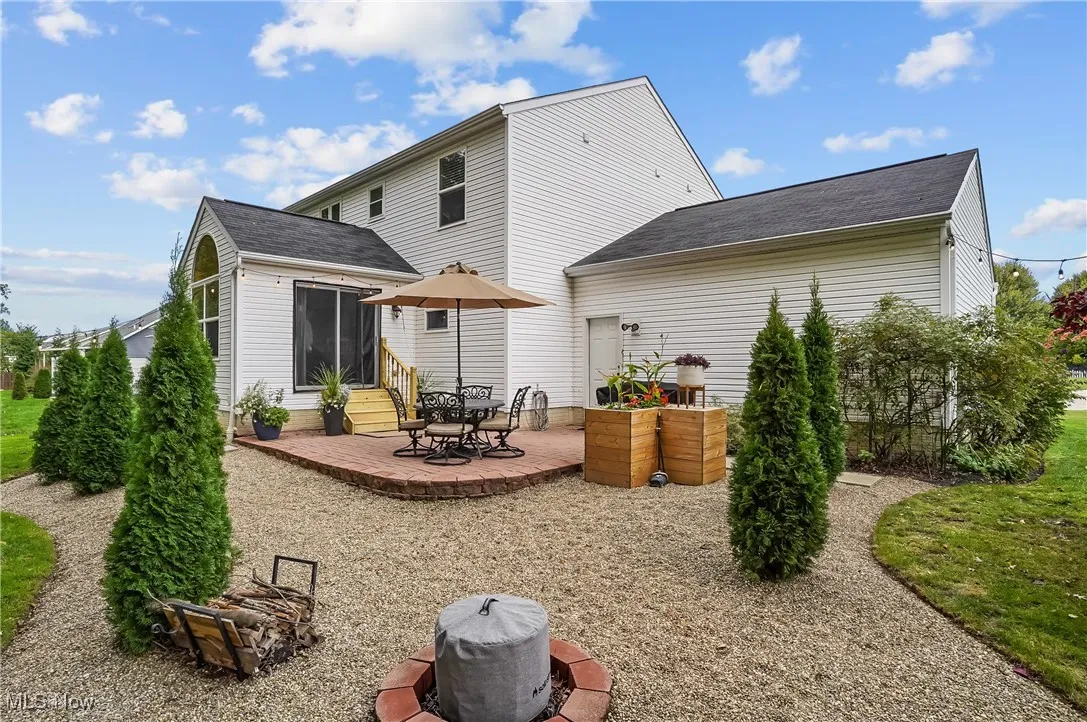 Relax on this beautiful private patio!