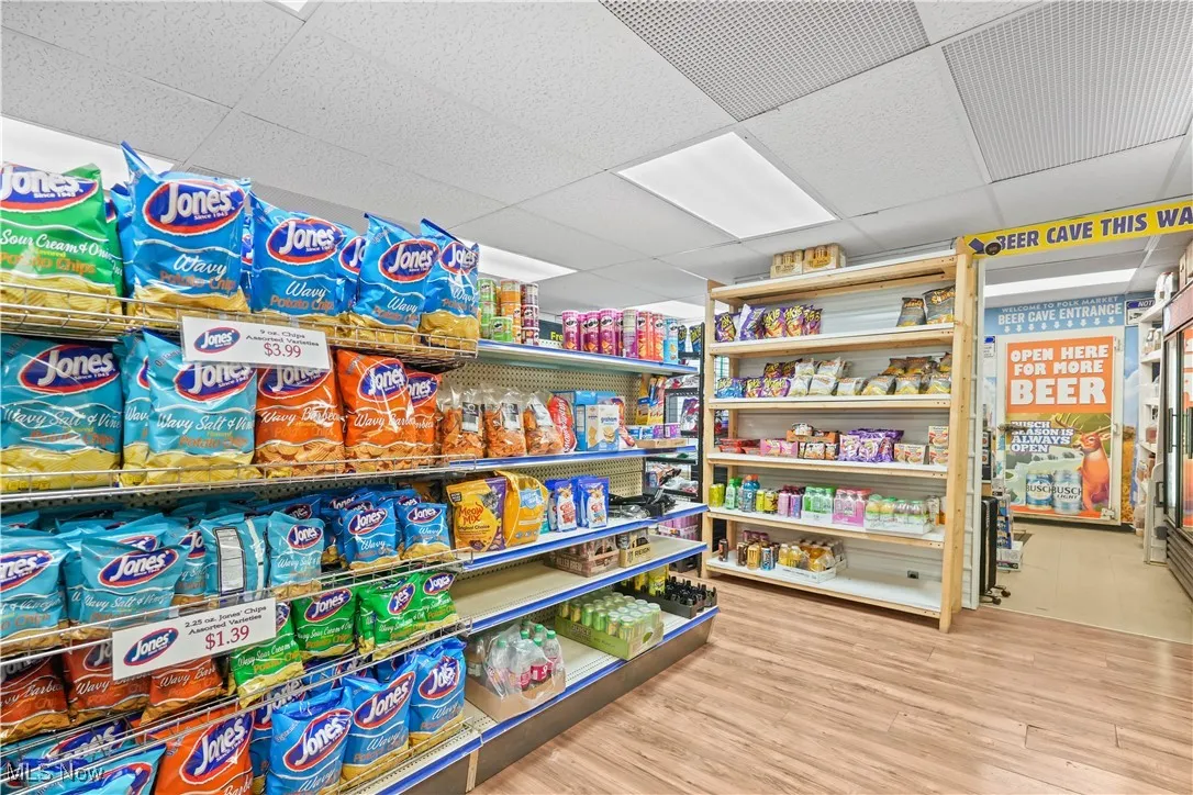 View of storage area