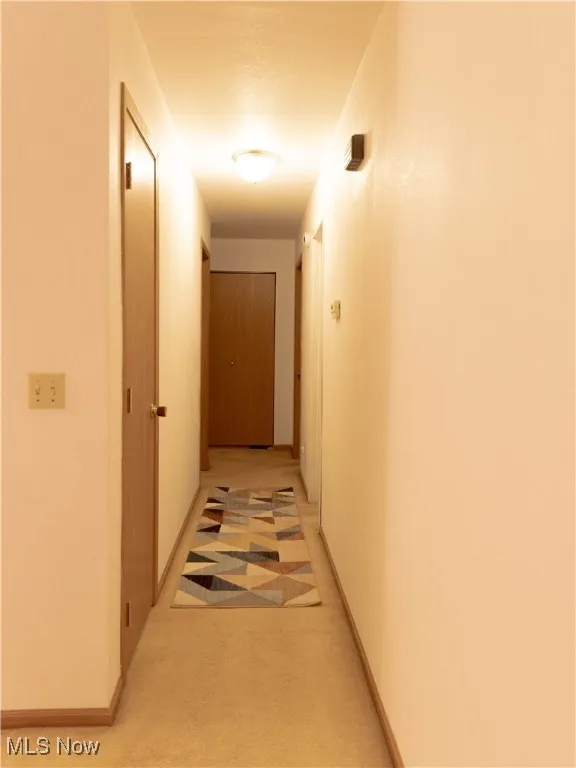 Hallway to 3 bedrooms