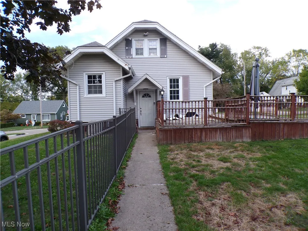 Back of property