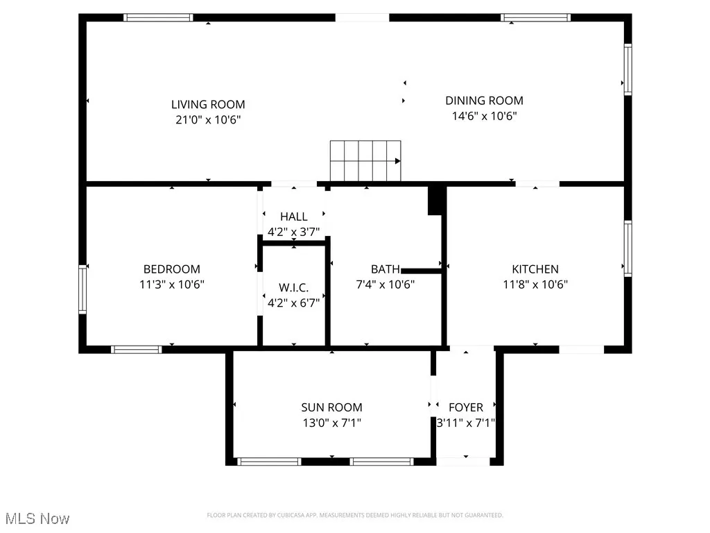 View of floor plan / room layout