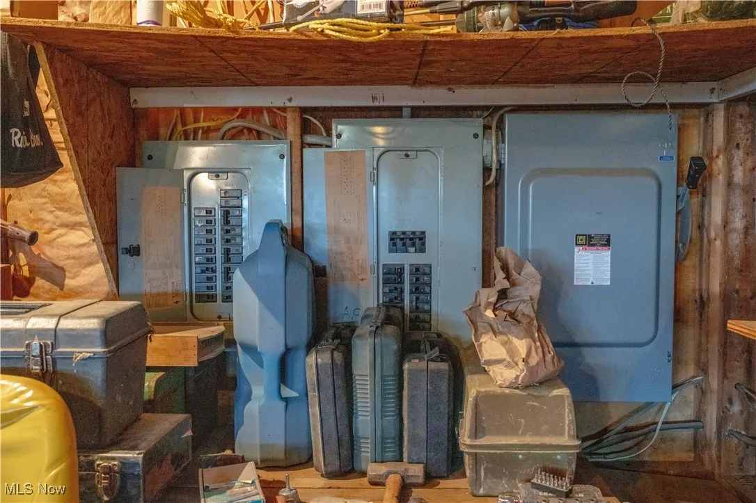 Utilities featuring electric panel