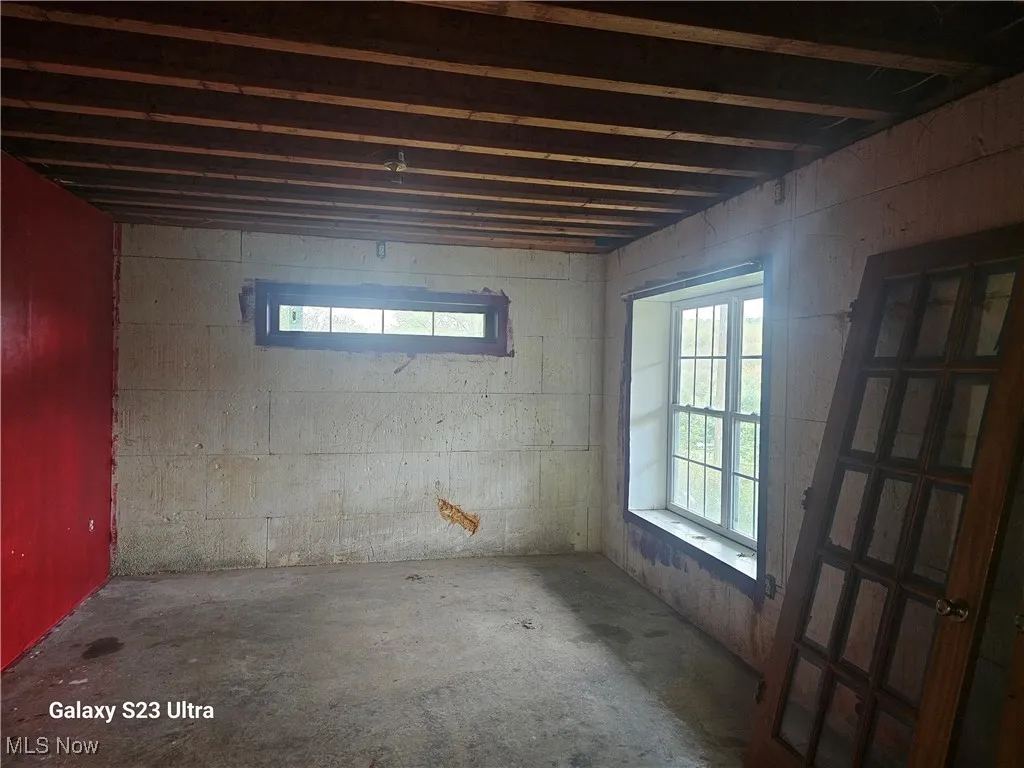 Below grade area with healthy amount of natural light