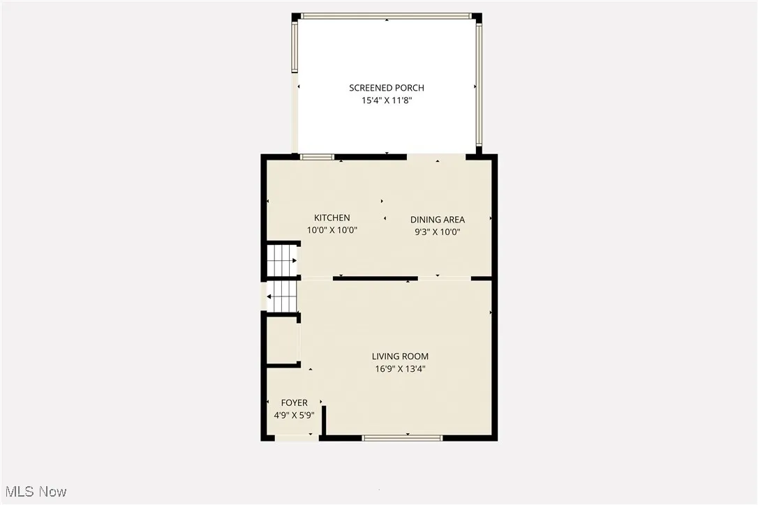 View of floor plan / room layout