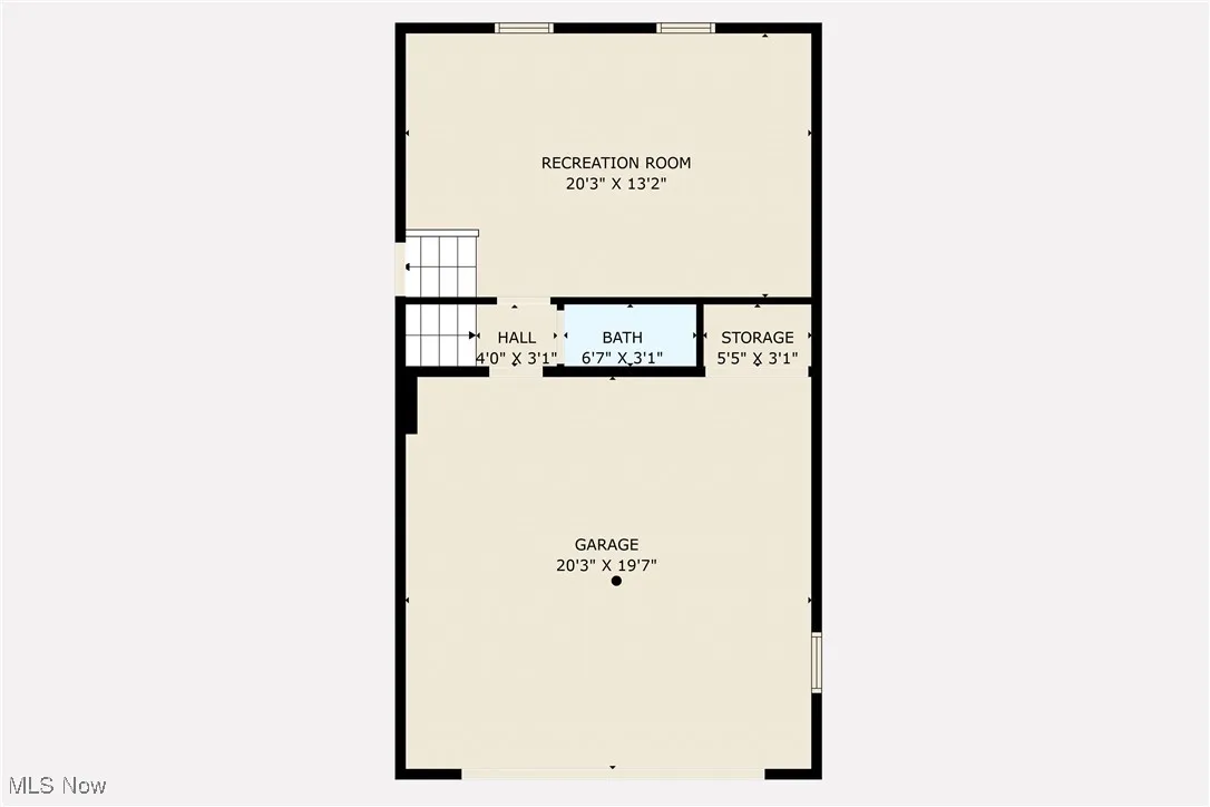 View of floor plan / room layout