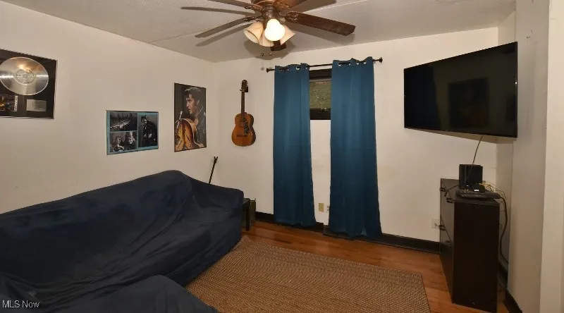 The second of the 2 main floor bedrooms