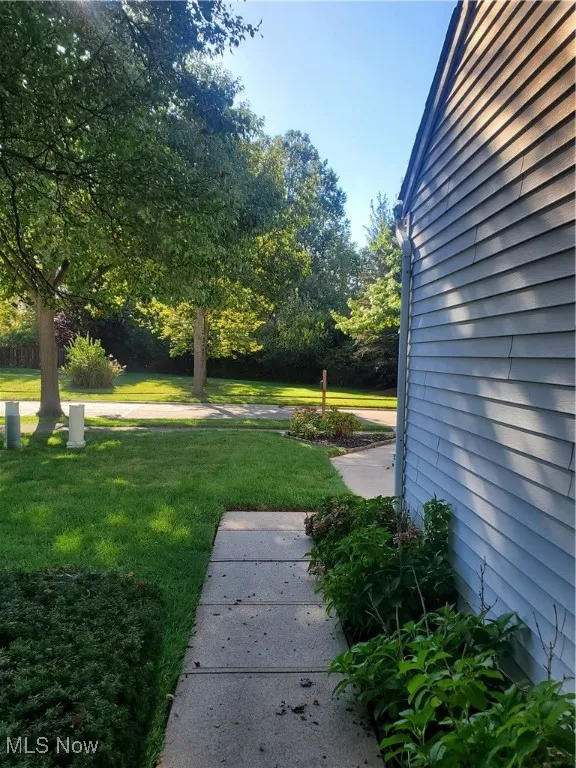 View of green lawn