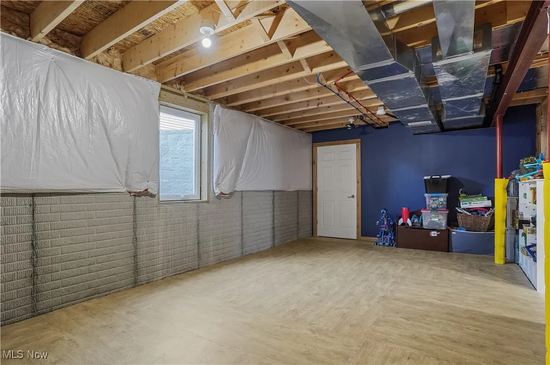 View of basement