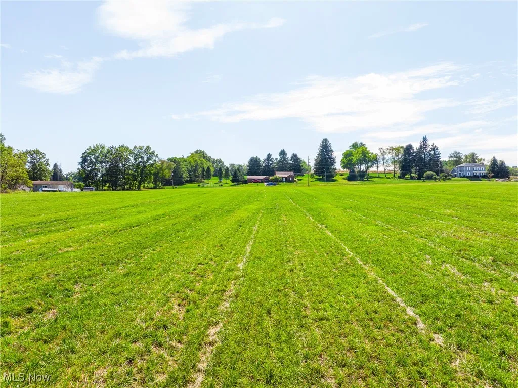 View of grassy yard featuring a view of rural / pastoral area