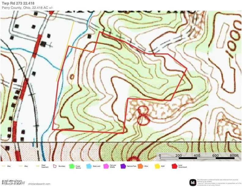 Map / location of property area