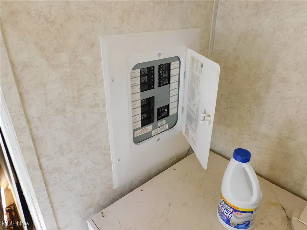 Utilities featuring electric panel