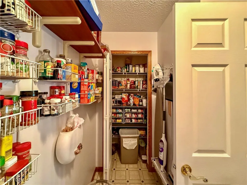 Pantry inside laundry room