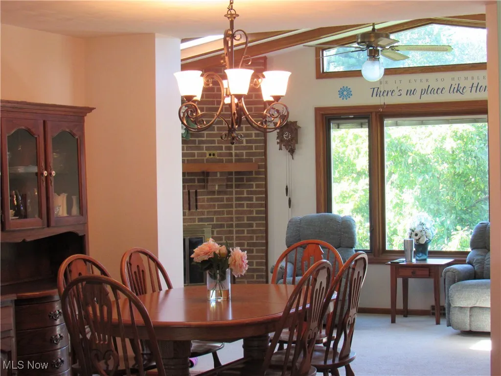 A different view from the dining room into the Great Room