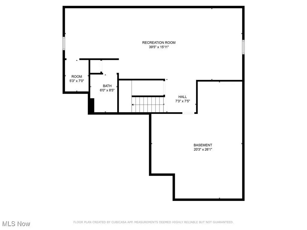 View of floor plan / room layout