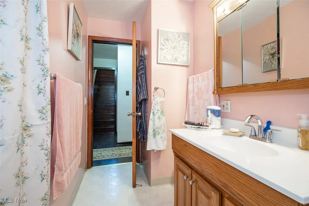 Full bathroom featuring vanity.