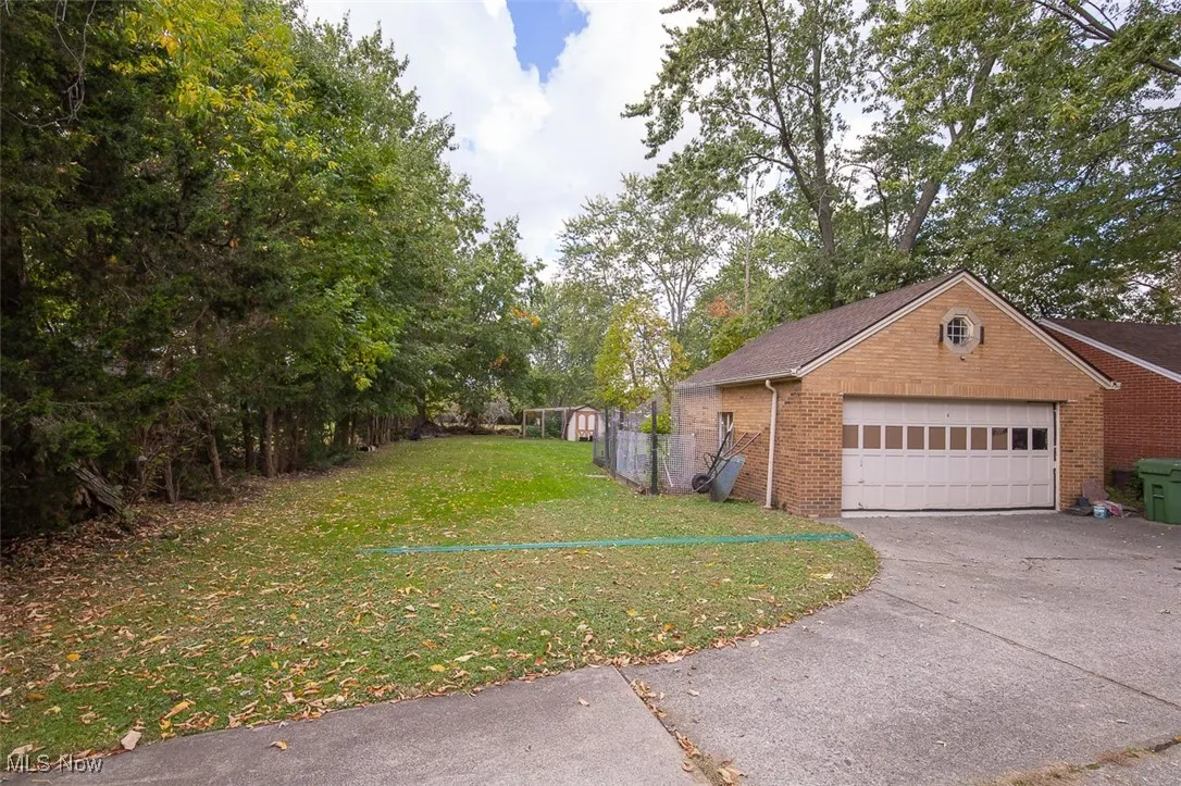 View of yard.