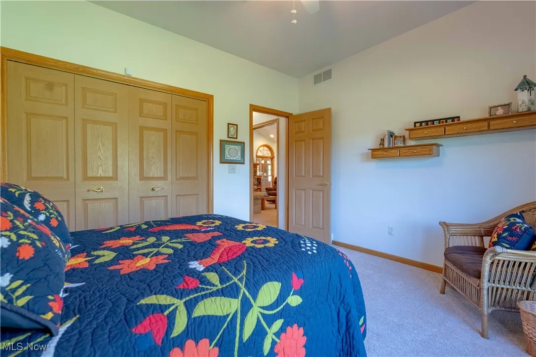 Bedroom 2 with nice size closet.