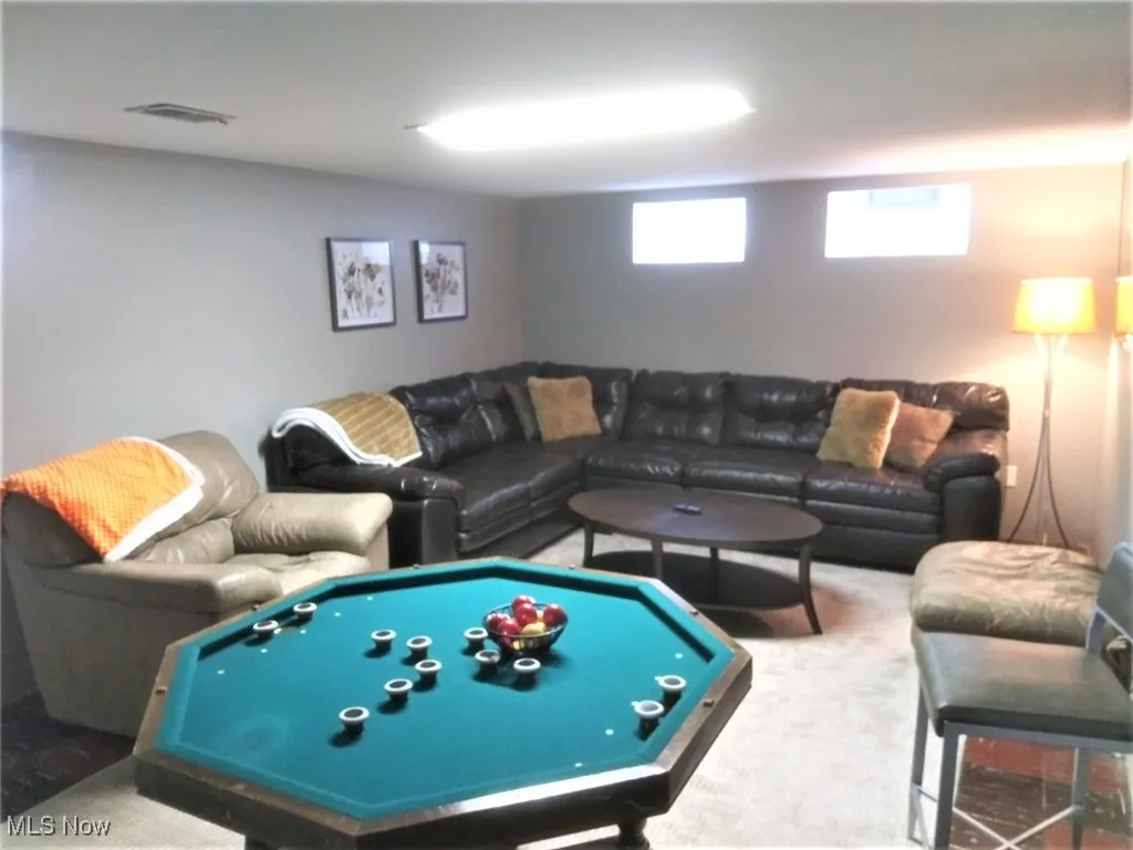 View of living area