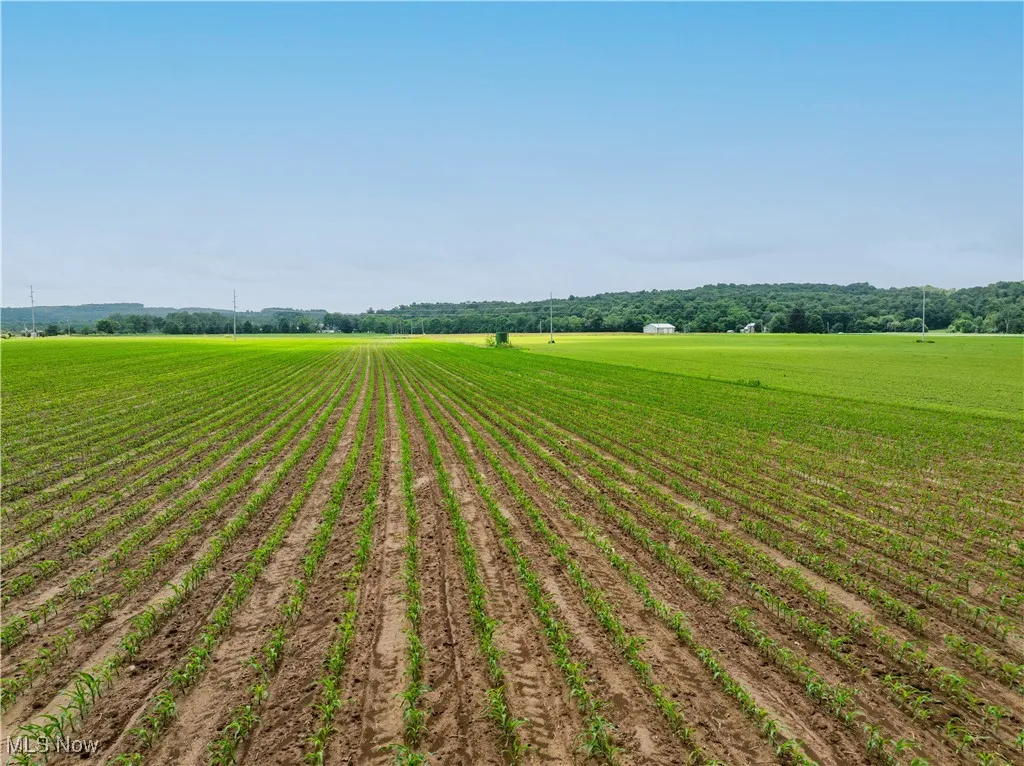 View of yard featuring a view of countryside and agricultural area