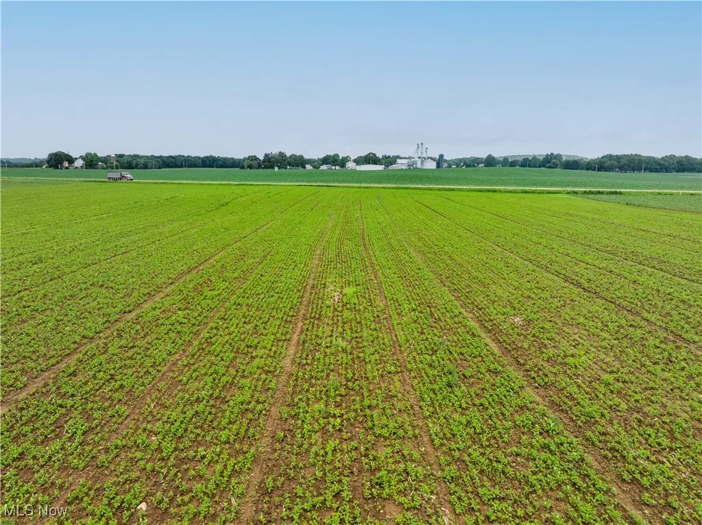 View of yard with a view of countryside and agricultural area
