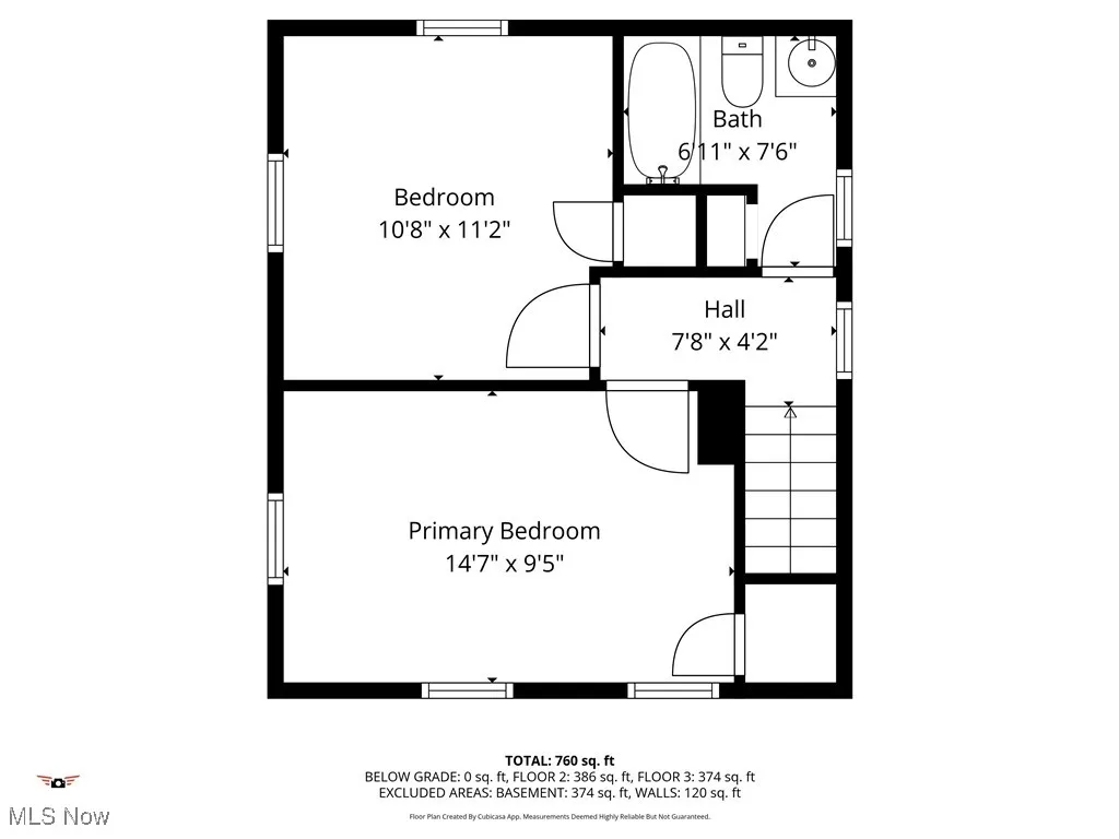 View of floor plan / room layout