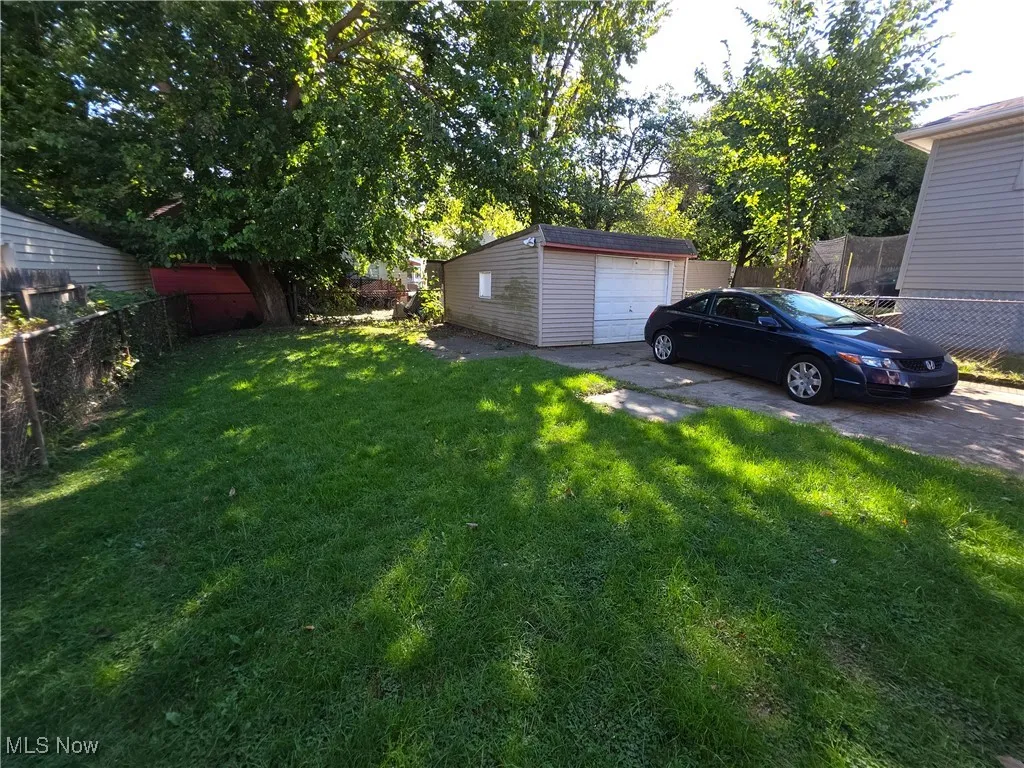 rear yard