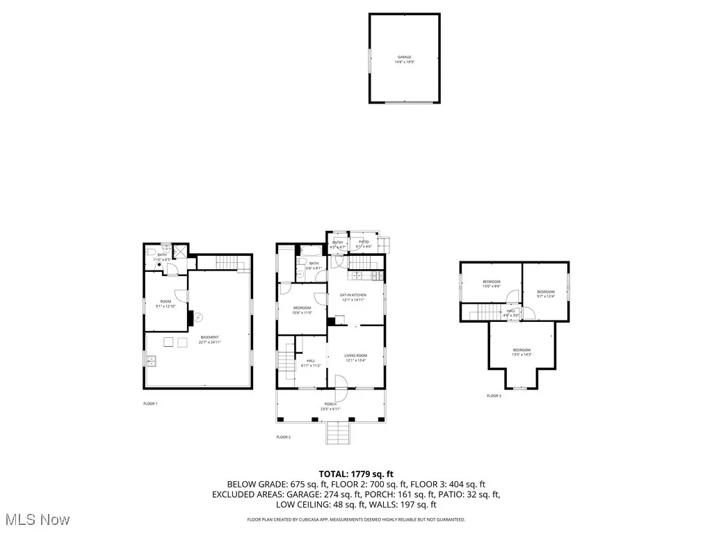 View of floor plan / room layout