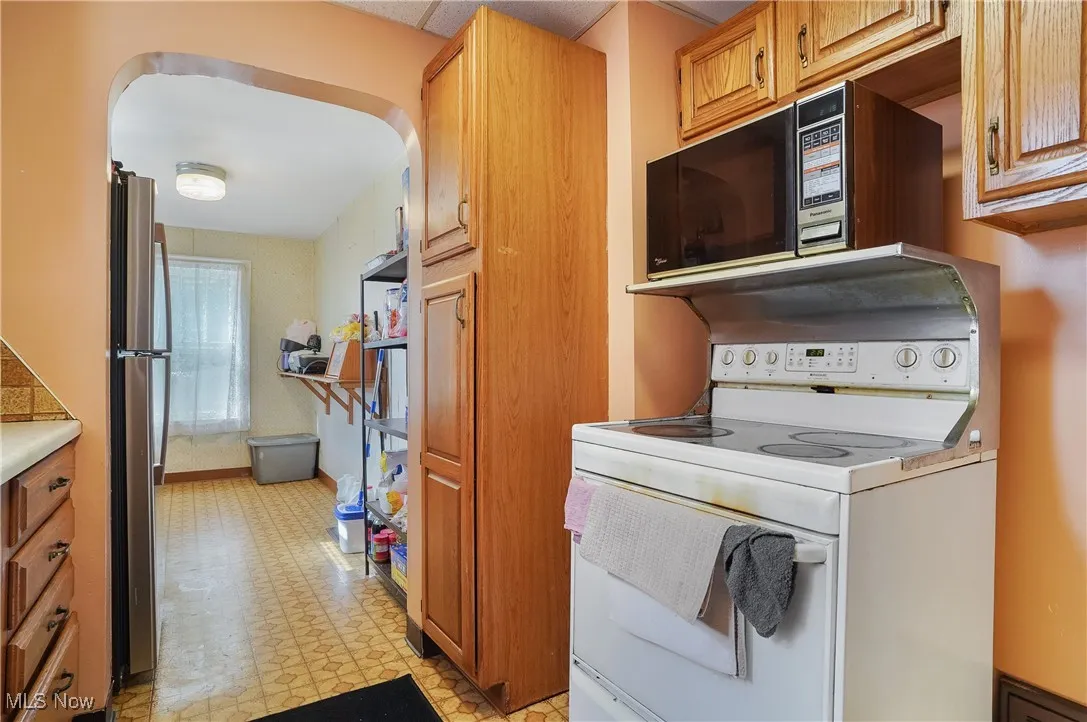 Another view of the kitchen with the 