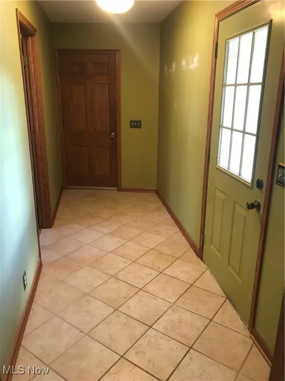 Side entrance
