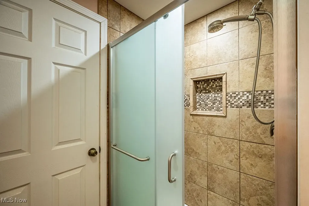Full bath with a stall shower