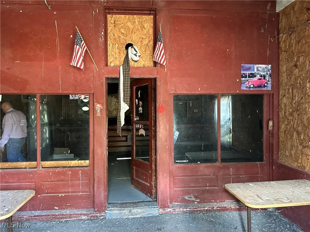 Entrance to property