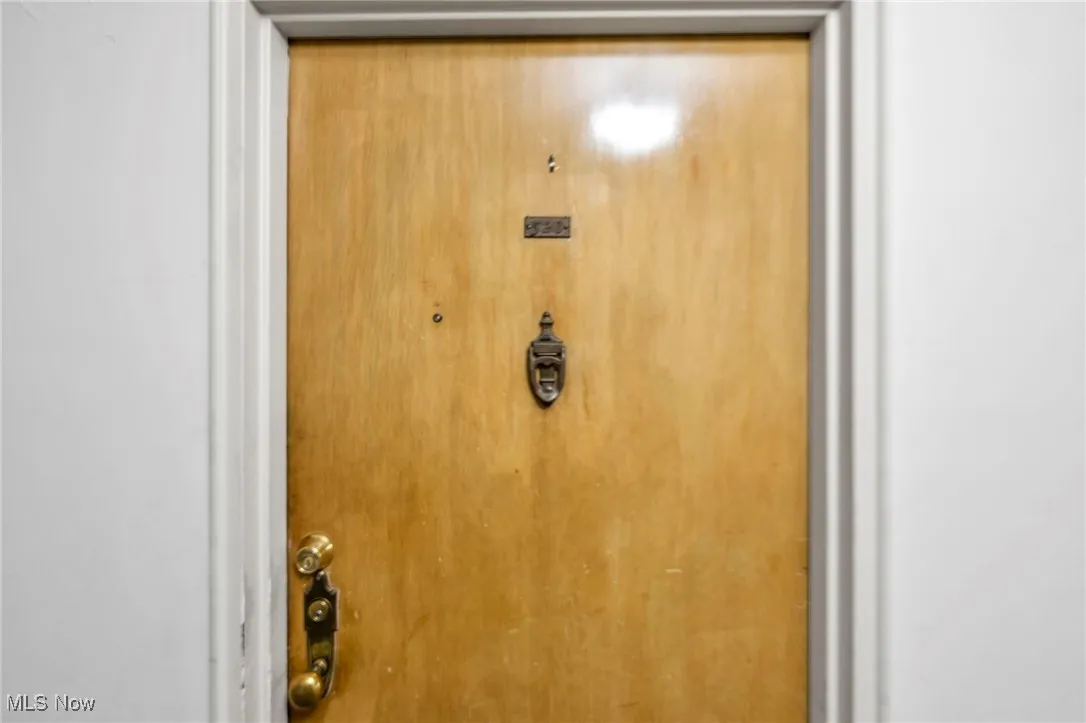 Doorway to property