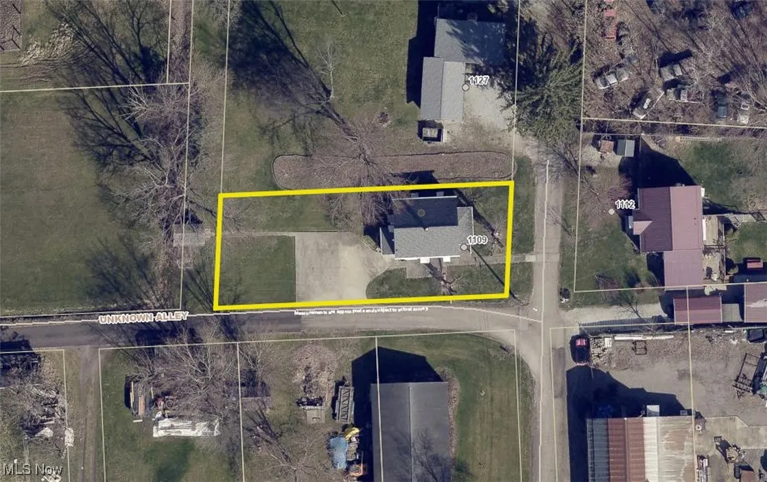Map of property location with property boundaries highlighted