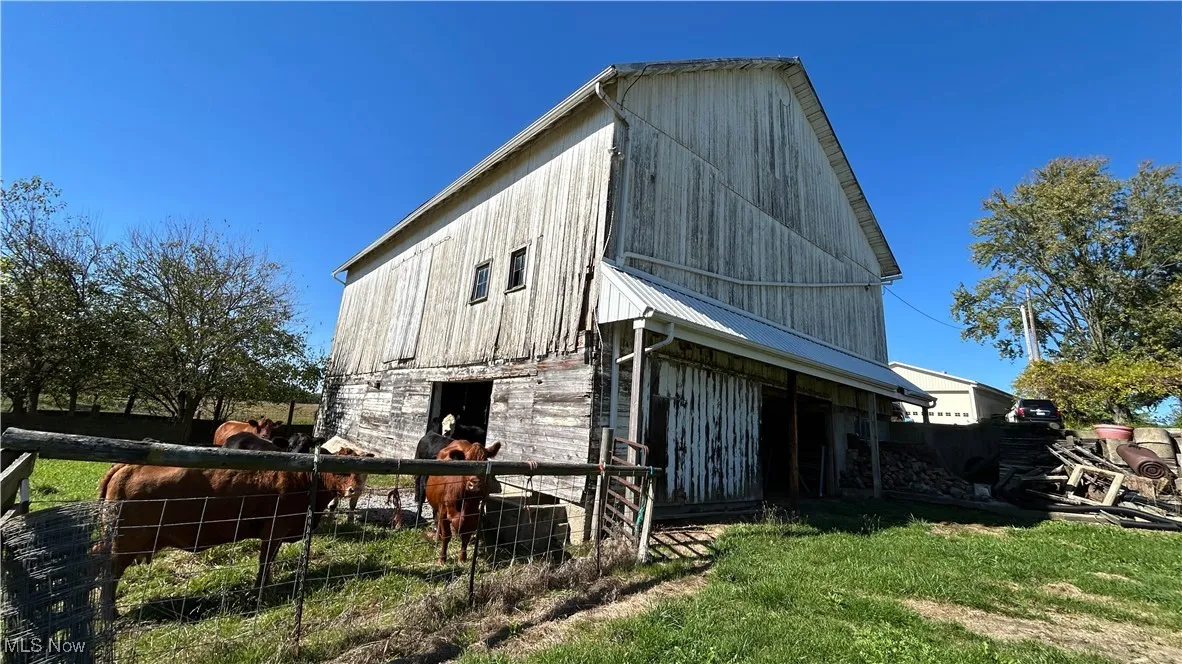 View of barn