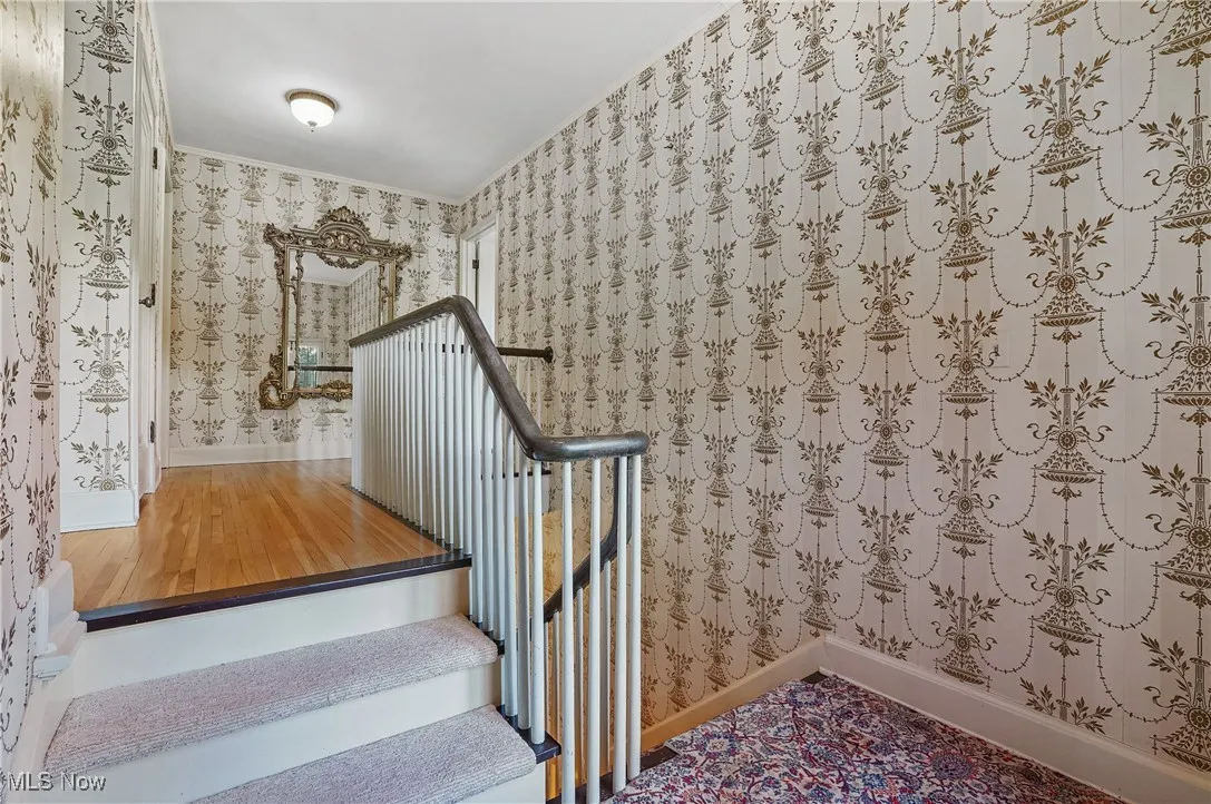 upper staircase