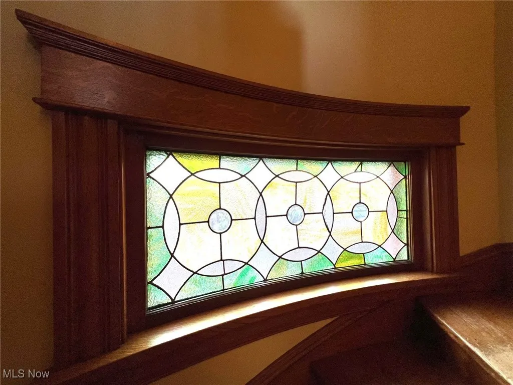 Stained glass window accent