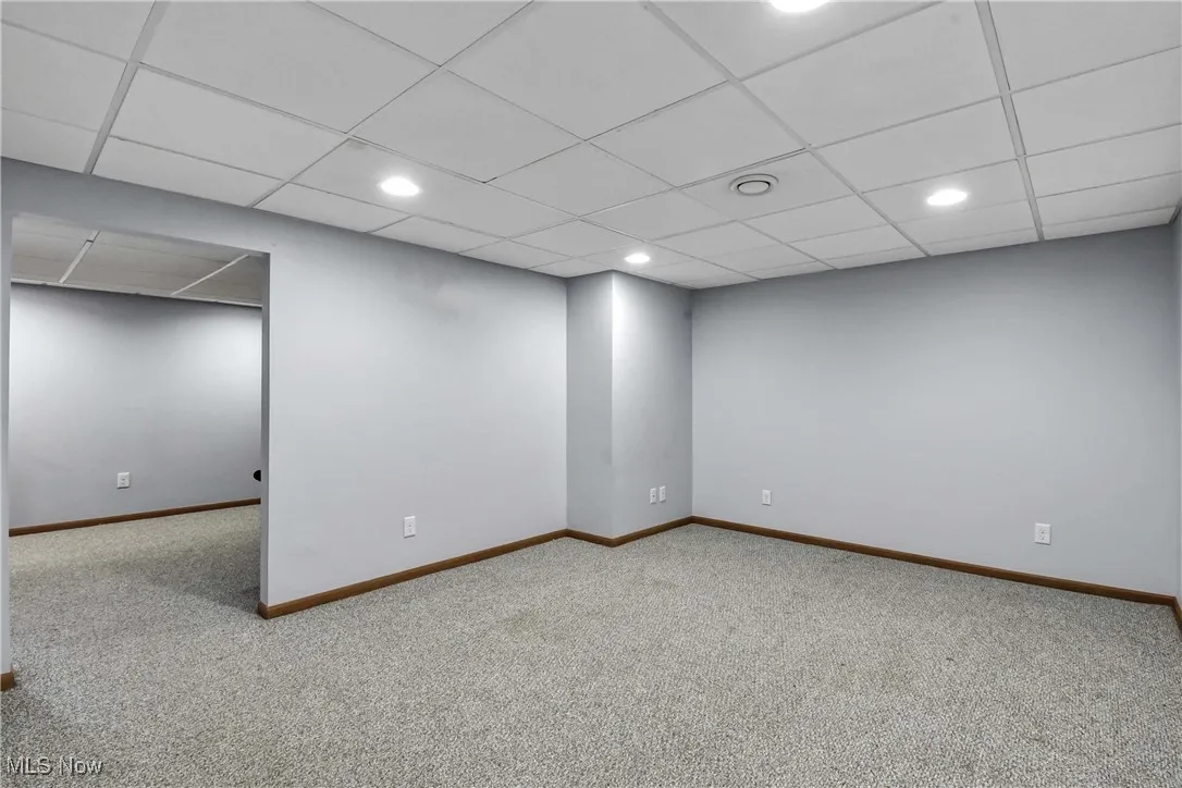 Expansive recreation room.