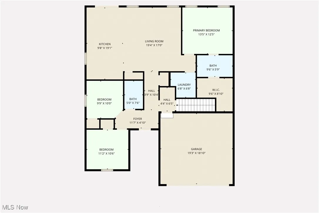 View of room layout