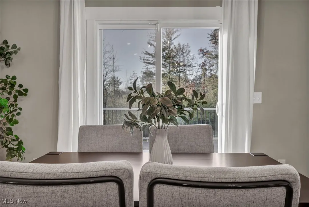 View of dining space