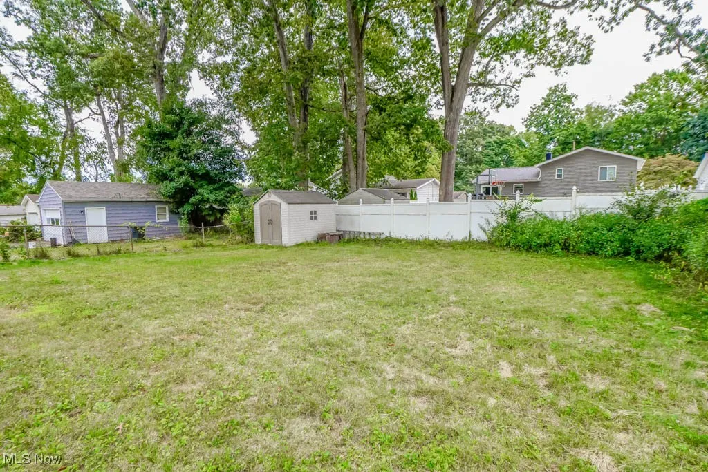Fully Fenced Backyard