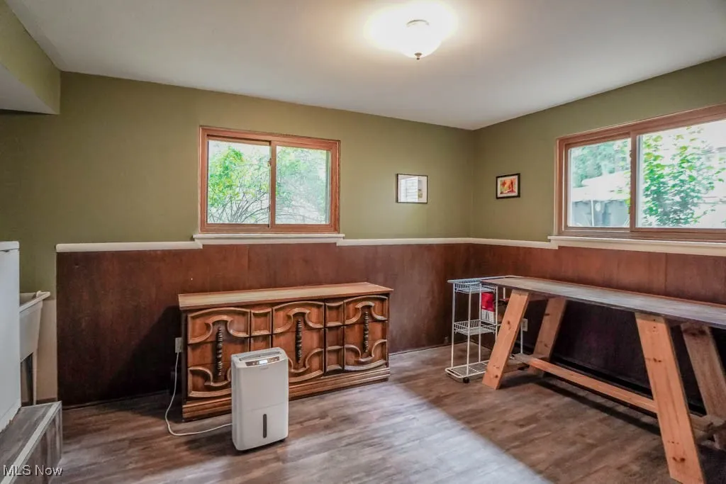 Bedroom 4- currently used as laundry room