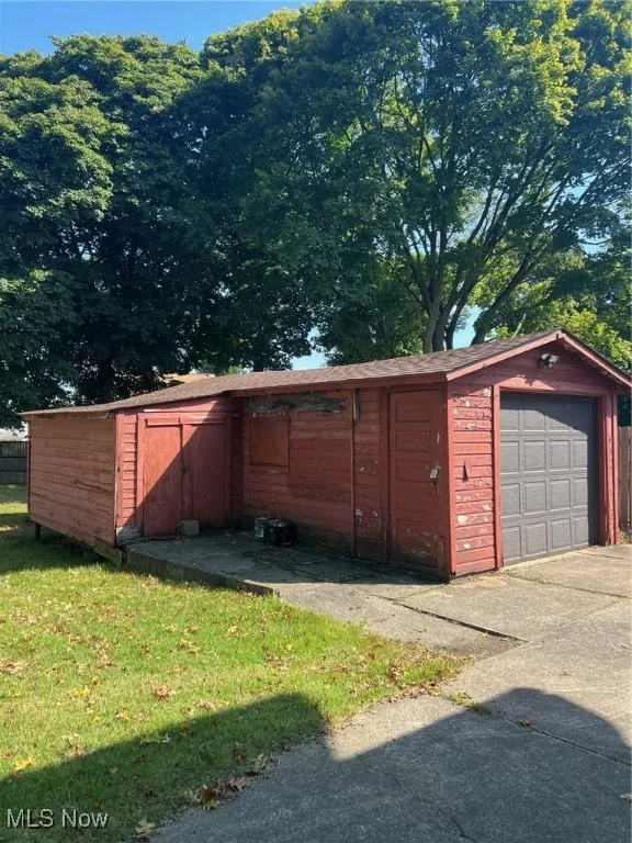 Garage with extra storage
