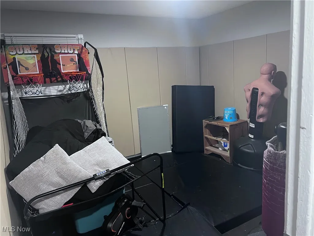 Bedroom #2 being used as exercise room.
