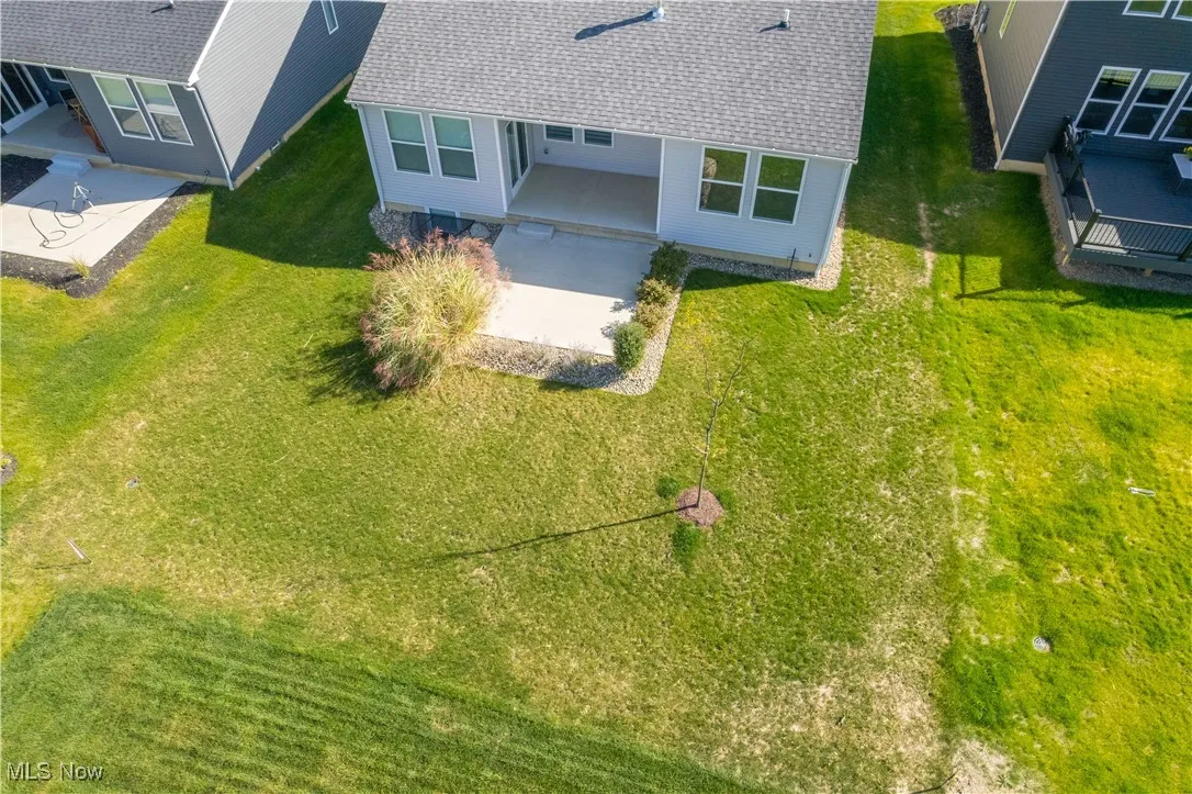 Aerial view of property and surrounding area
